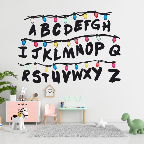 Wall Stickers: Stranger Things Alphabet