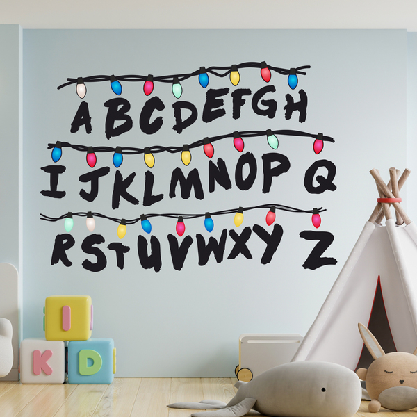 Wall Stickers: Stranger Things Alphabet