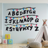Wall Stickers: Stranger Things Alphabet 5