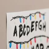 Wall Stickers: Stranger Things Alphabet 7