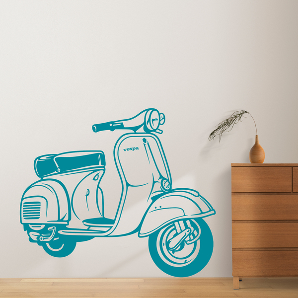 Wall Stickers: Moto Vespa