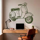 Wall Stickers: Moto Vespa 11