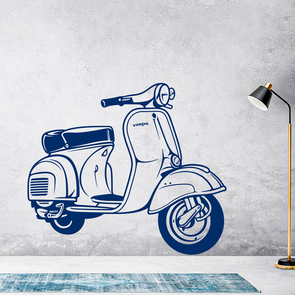 Wall Stickers: Moto Vespa