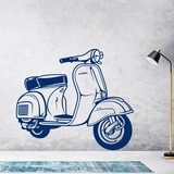 Wall Stickers: Moto Vespa 4