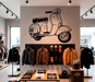 Wall Stickers: Moto Vespa 5