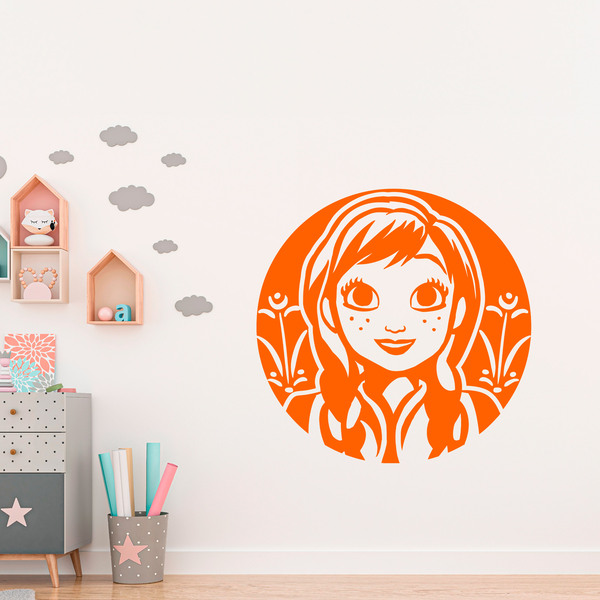 Stickers for Kids: Frozen, Princess Anna