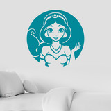 Stickers for Kids: Aladdin, Princesa Jasmine 2