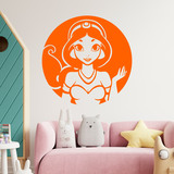 Stickers for Kids: Aladdin, Princesa Jasmine 3