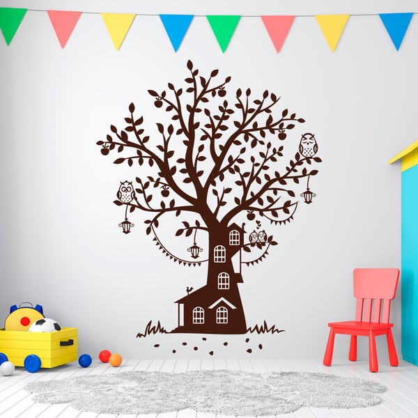 Stickers for Kids: Owl Tree Cottage