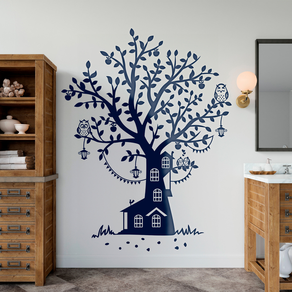 Stickers for Kids: Owl Tree Cottage