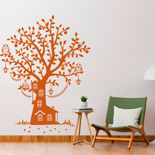 Stickers for Kids: Owl Tree Cottage