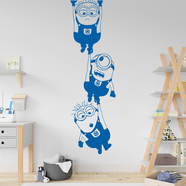 Wall Stickers: Minions hanging