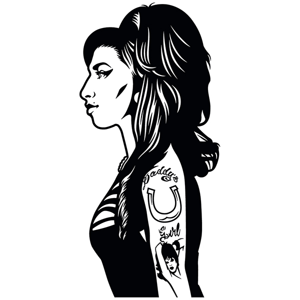 Wall Stickers: Amy Winehouse