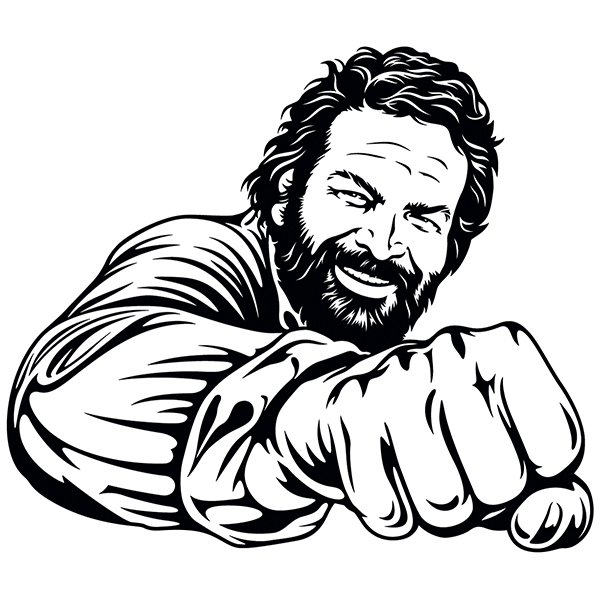 Wall Stickers: Bud Spencer