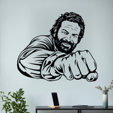 Wall Stickers: Bud Spencer 3