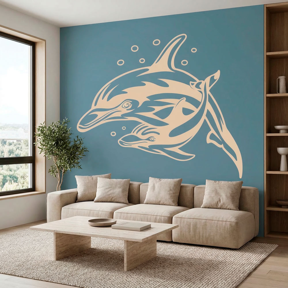 Wall Stickers: Dolphins