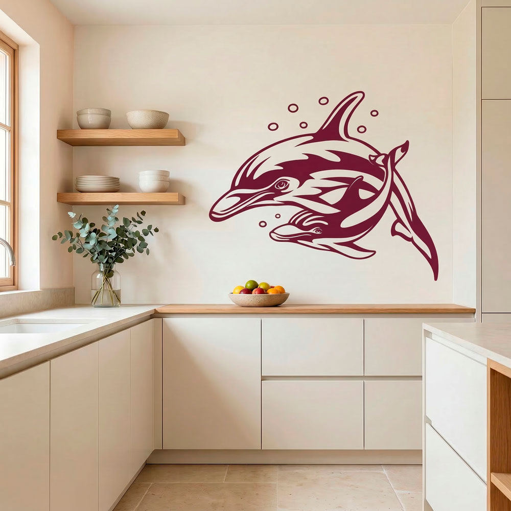 Wall Stickers: Dolphins