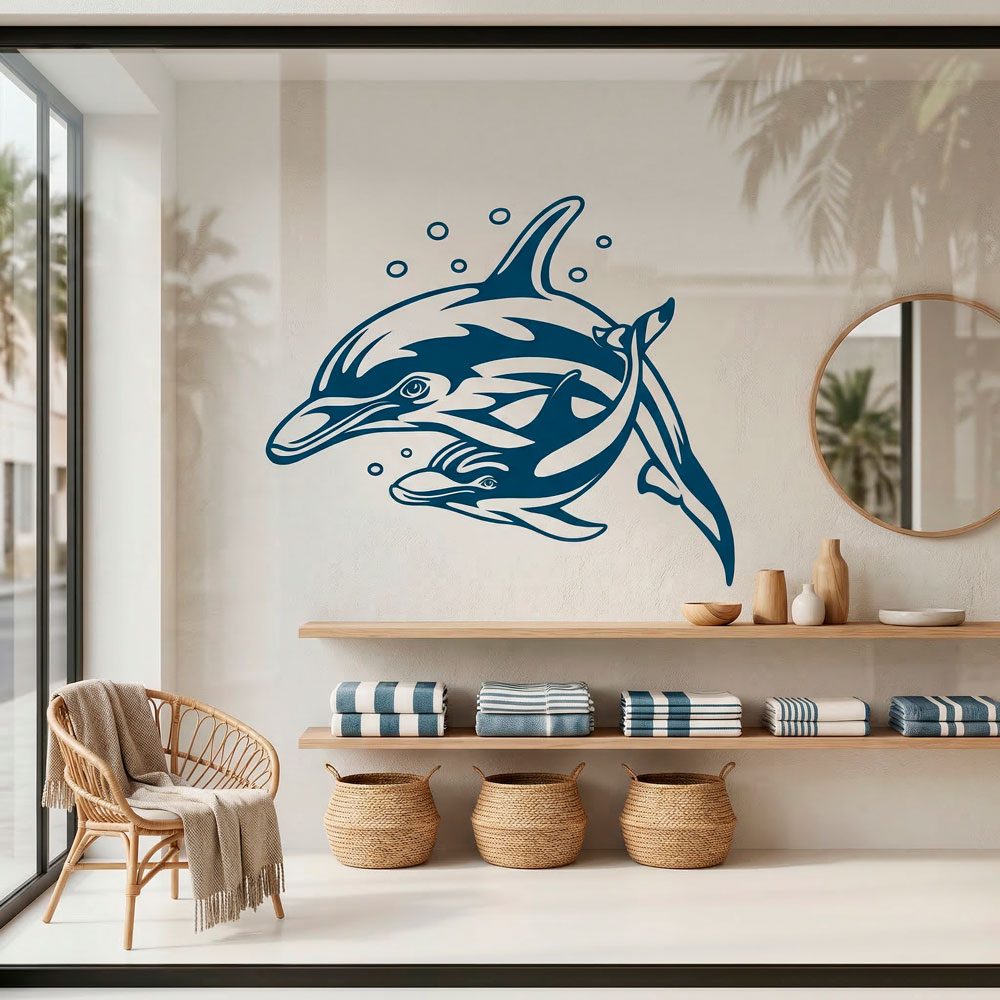 Wall Stickers: Dolphins