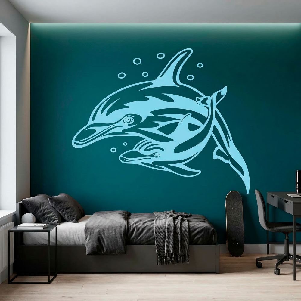 Wall Stickers: Dolphins