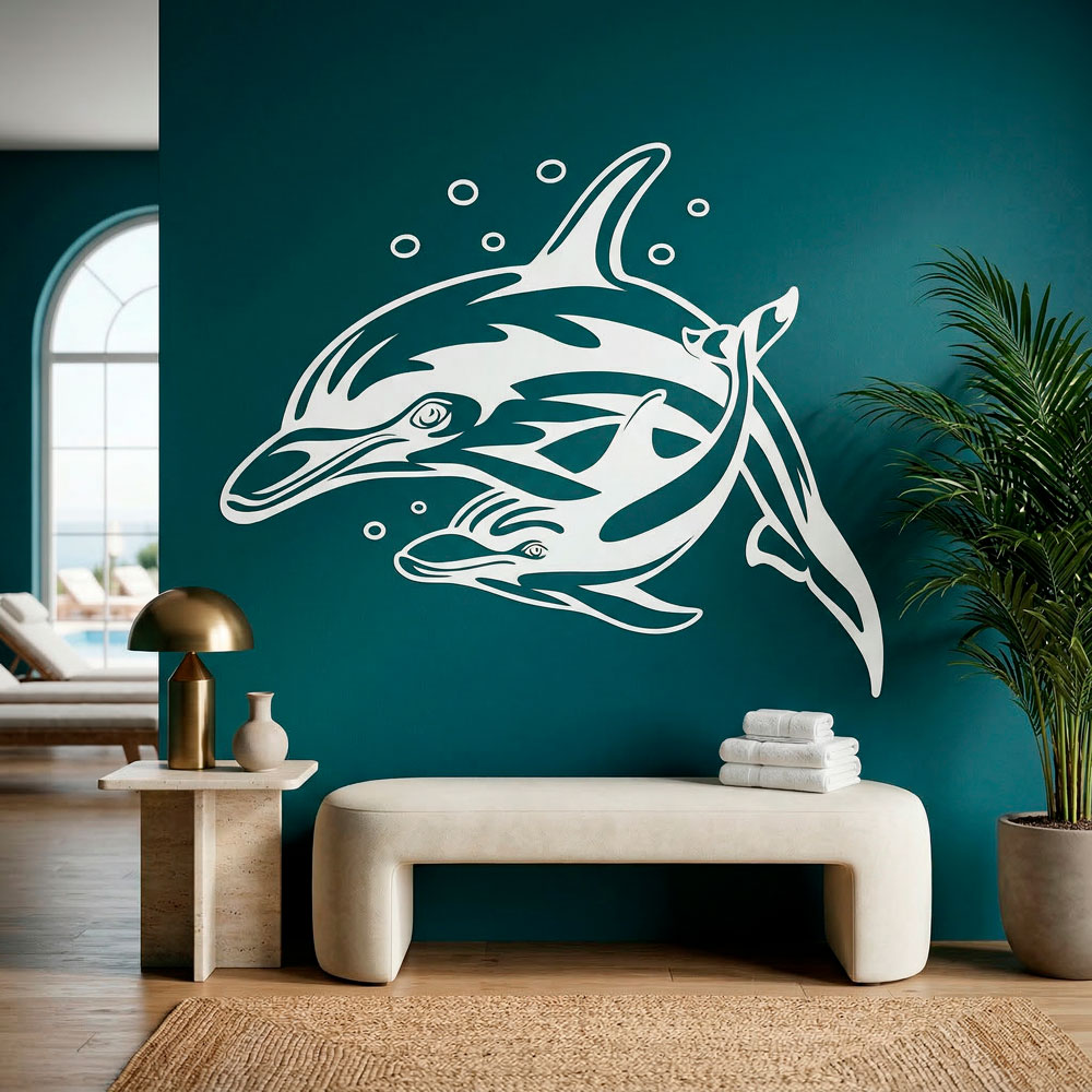 Wall Stickers: Dolphins