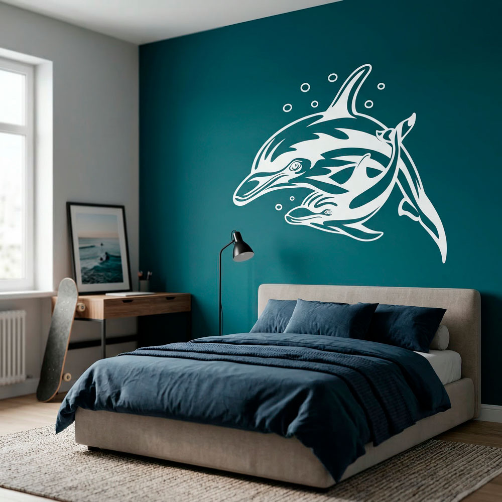 Wall Stickers: Dolphins