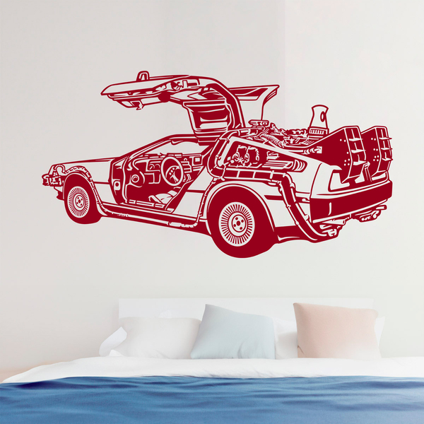 Wall Stickers: DeLorean