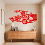 Wall Stickers: DeLorean 7