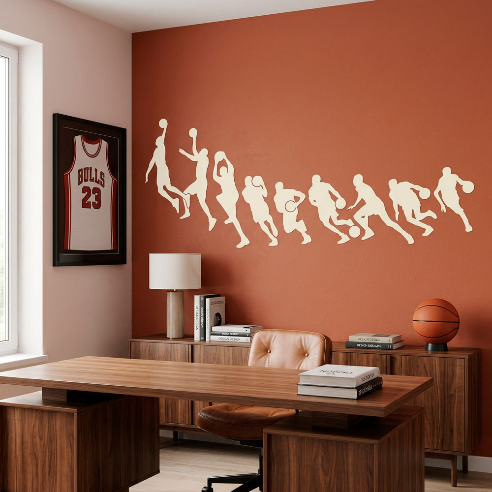 Michael Jordan Basket silhouettes 12