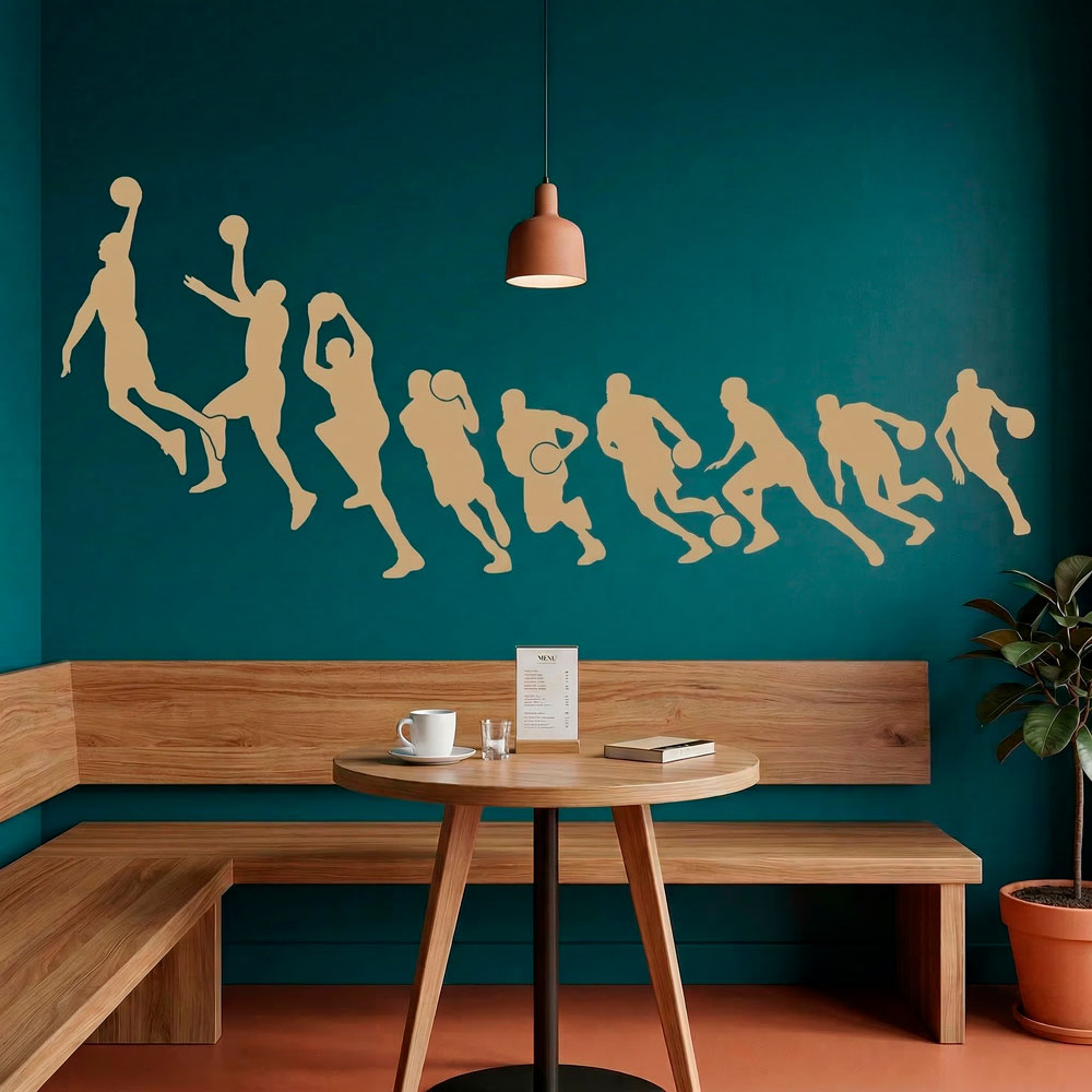 Michael Jordan Basket silhouettes 13