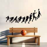 Wall Stickers: Michael Jordan Basket silhouettes 4