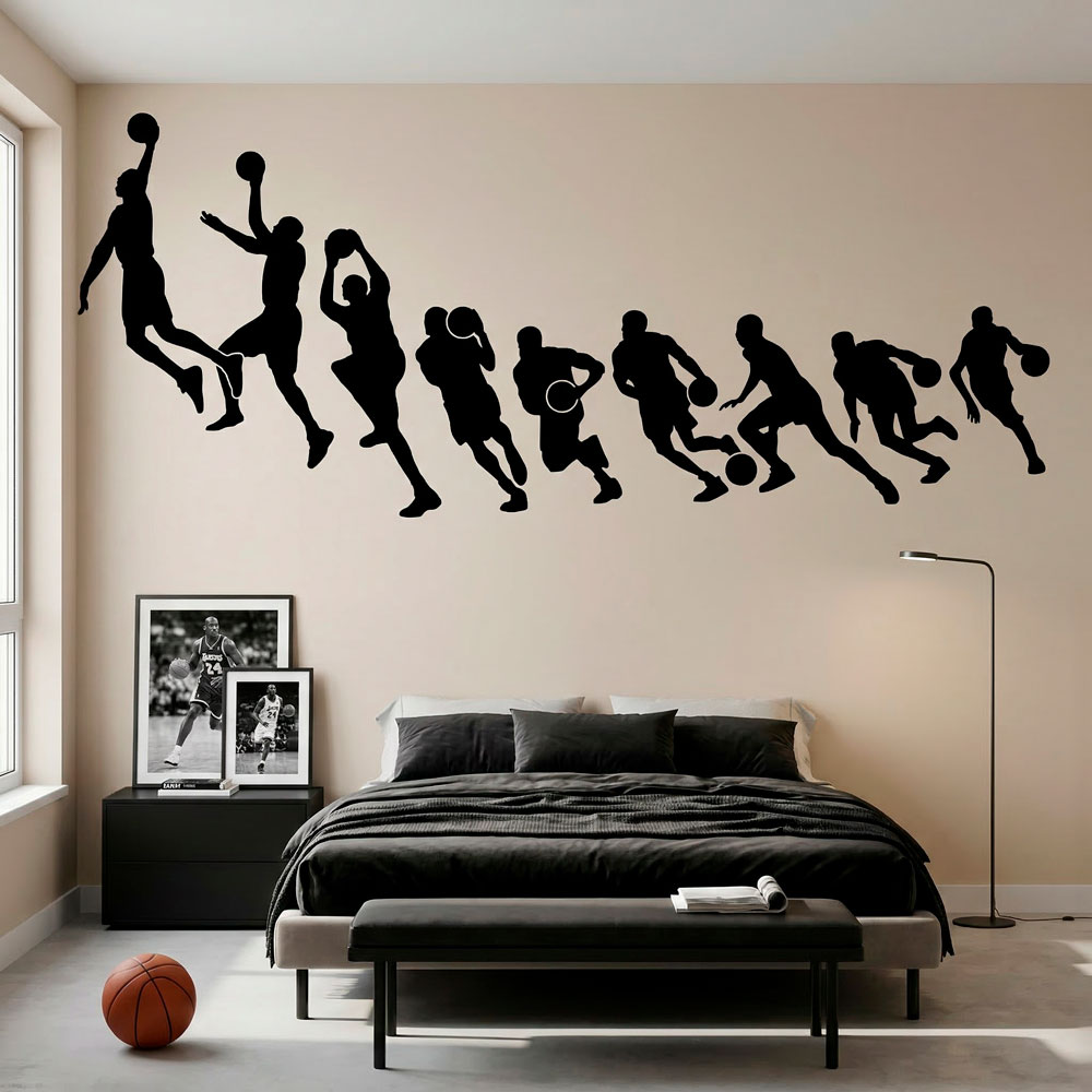 Michael Jordan Basket silhouettes 5