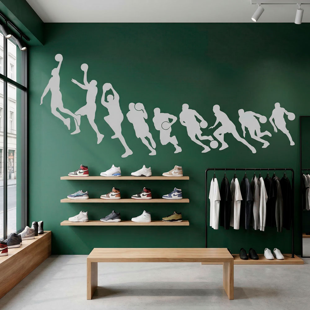 Michael Jordan Basket silhouettes 6