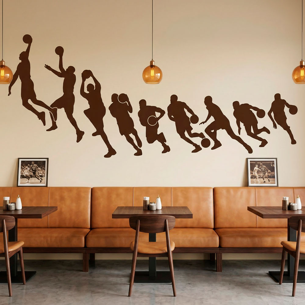 Michael Jordan Basket silhouettes 8