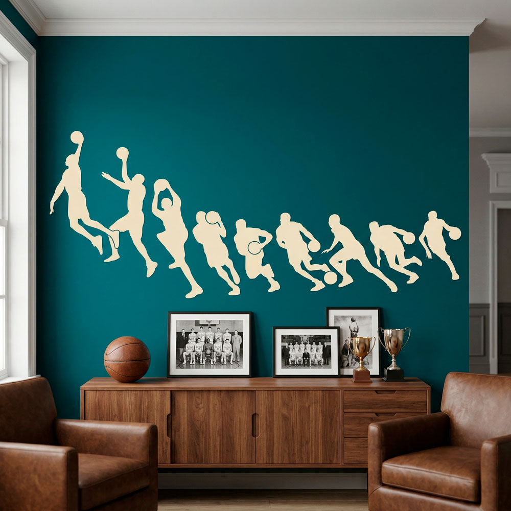 Michael Jordan Basket silhouettes 10