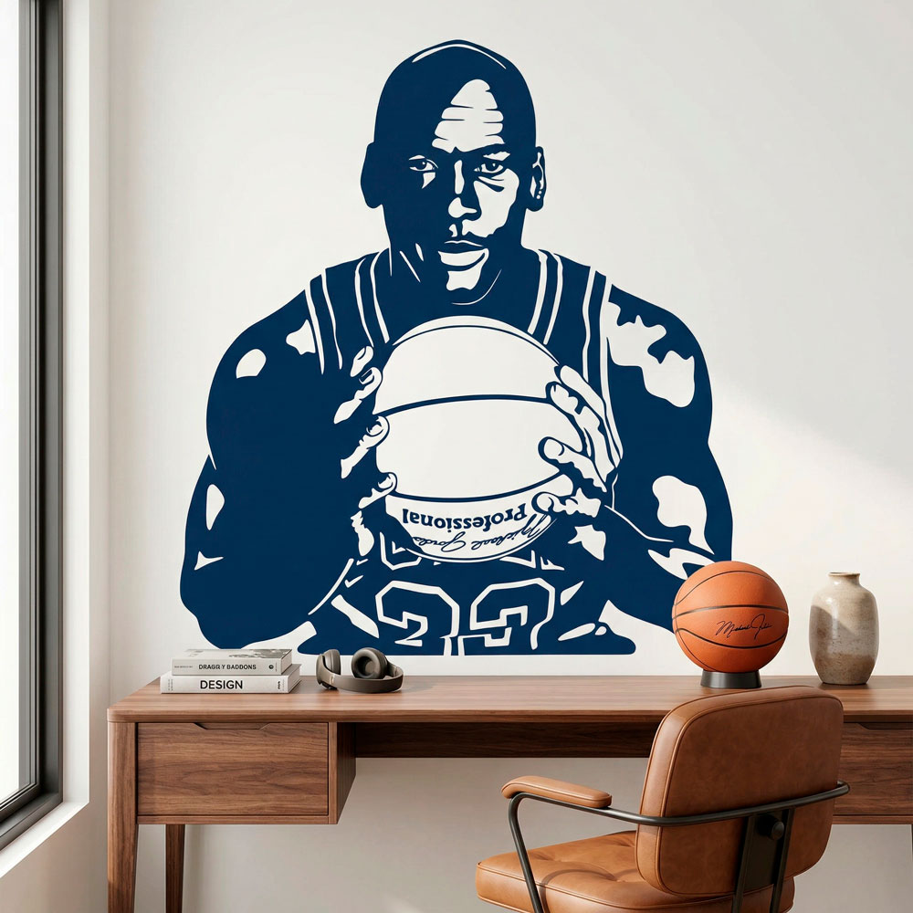 Michael Jordan with ball 2