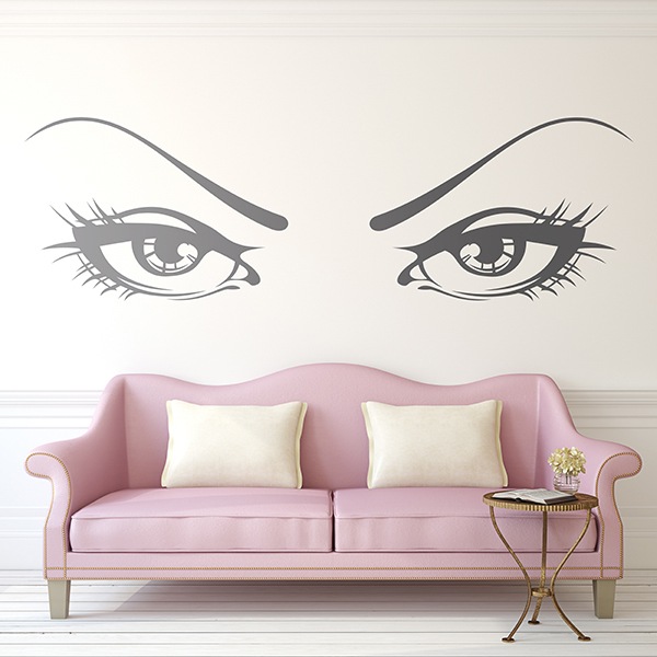 Wall Stickers: Woman eyes