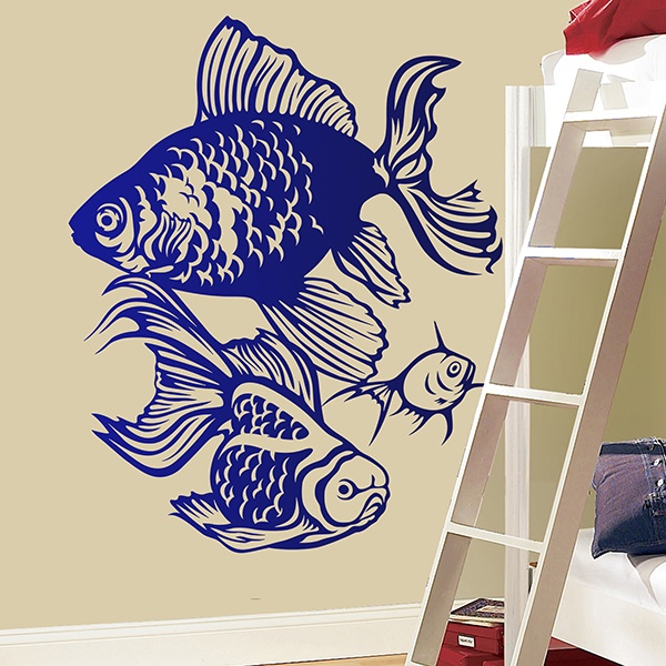 Wall Stickers: Oriental fish