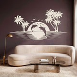 Wall Stickers: Skyline Dolphins 6