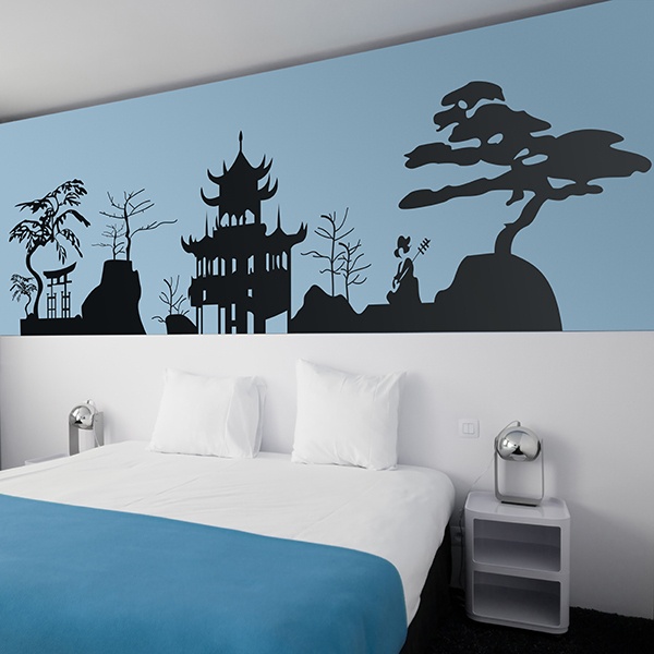 Wall Stickers: Skyline Japan