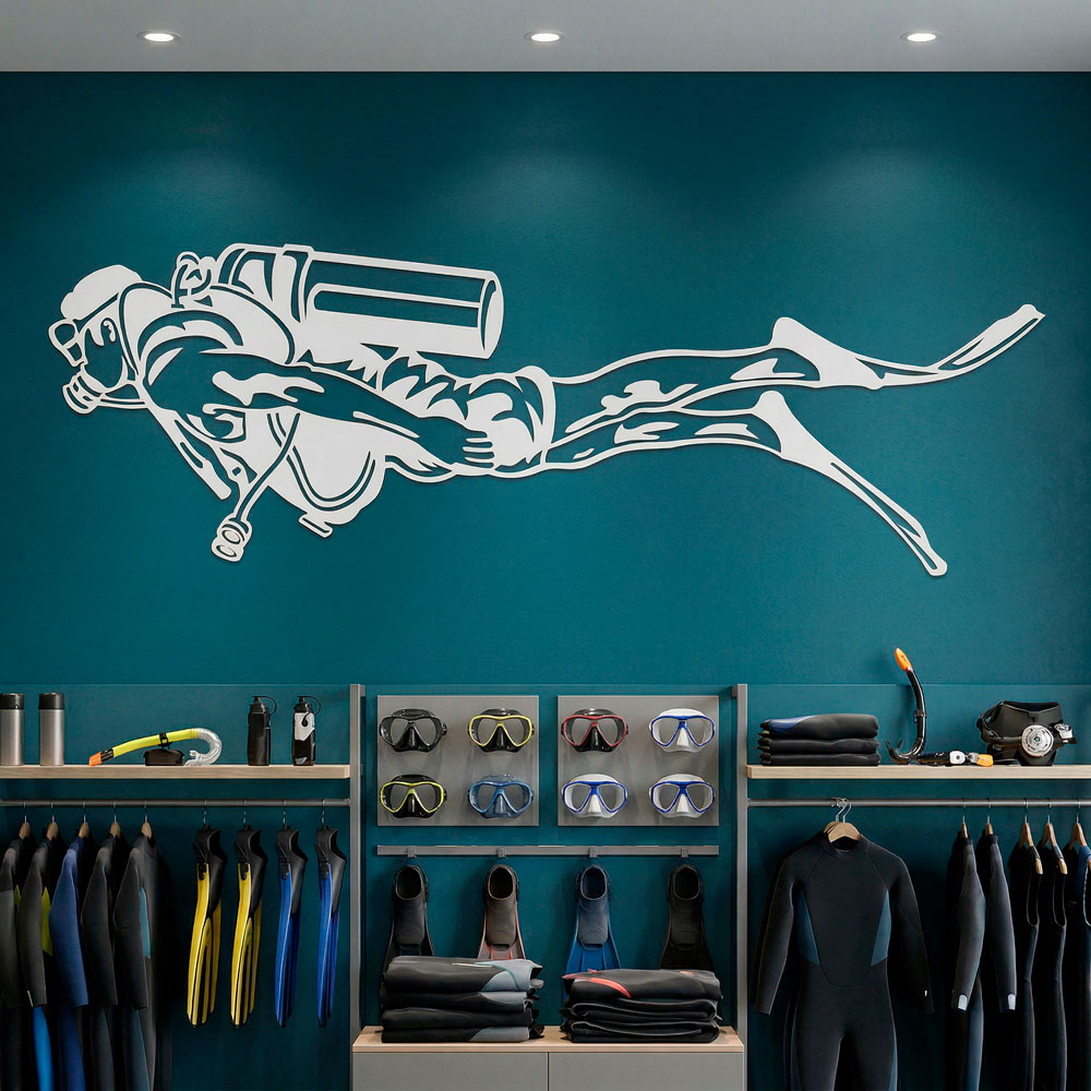 Diver with Full Gear 11