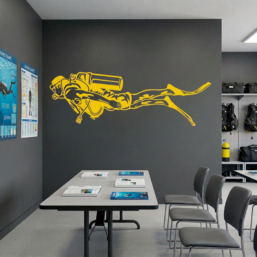 Diver with Full Gear 13