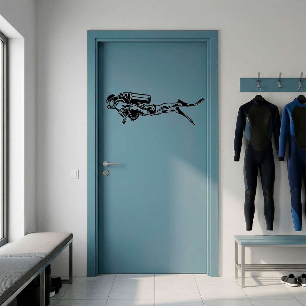 Diver with Full Gear 8