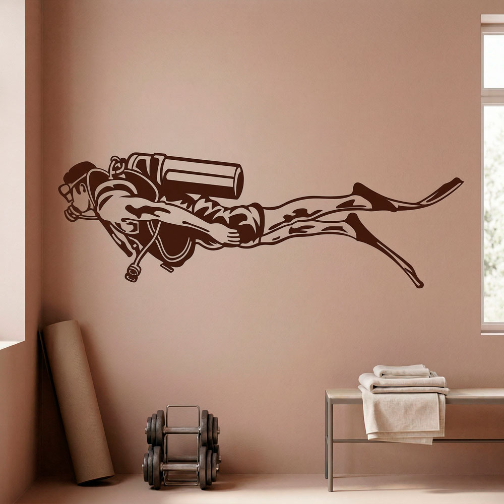 Diver with Full Gear 9