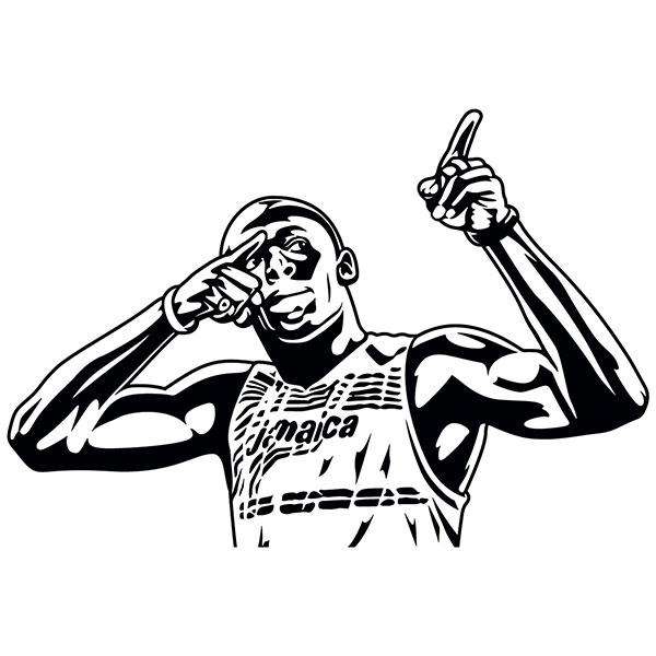 Wall Stickers: Usain Bolt