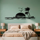 Wall Stickers: Sunset in paradise 11