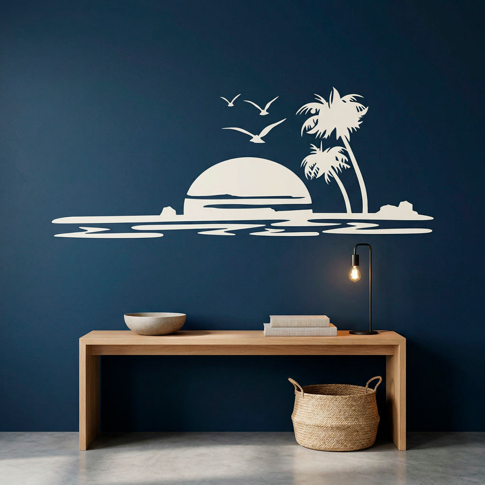 Wall Stickers: Sunset in paradise