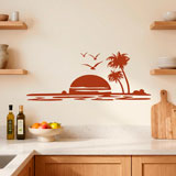 Wall Stickers: Sunset in paradise 14
