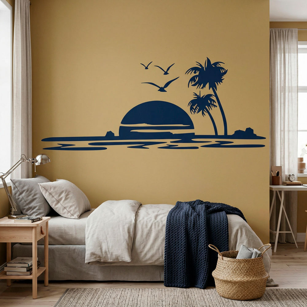 Wall Stickers: Sunset in paradise