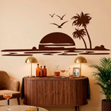 Wall Stickers: Sunset in paradise 5
