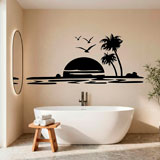 Wall Stickers: Sunset in paradise 8